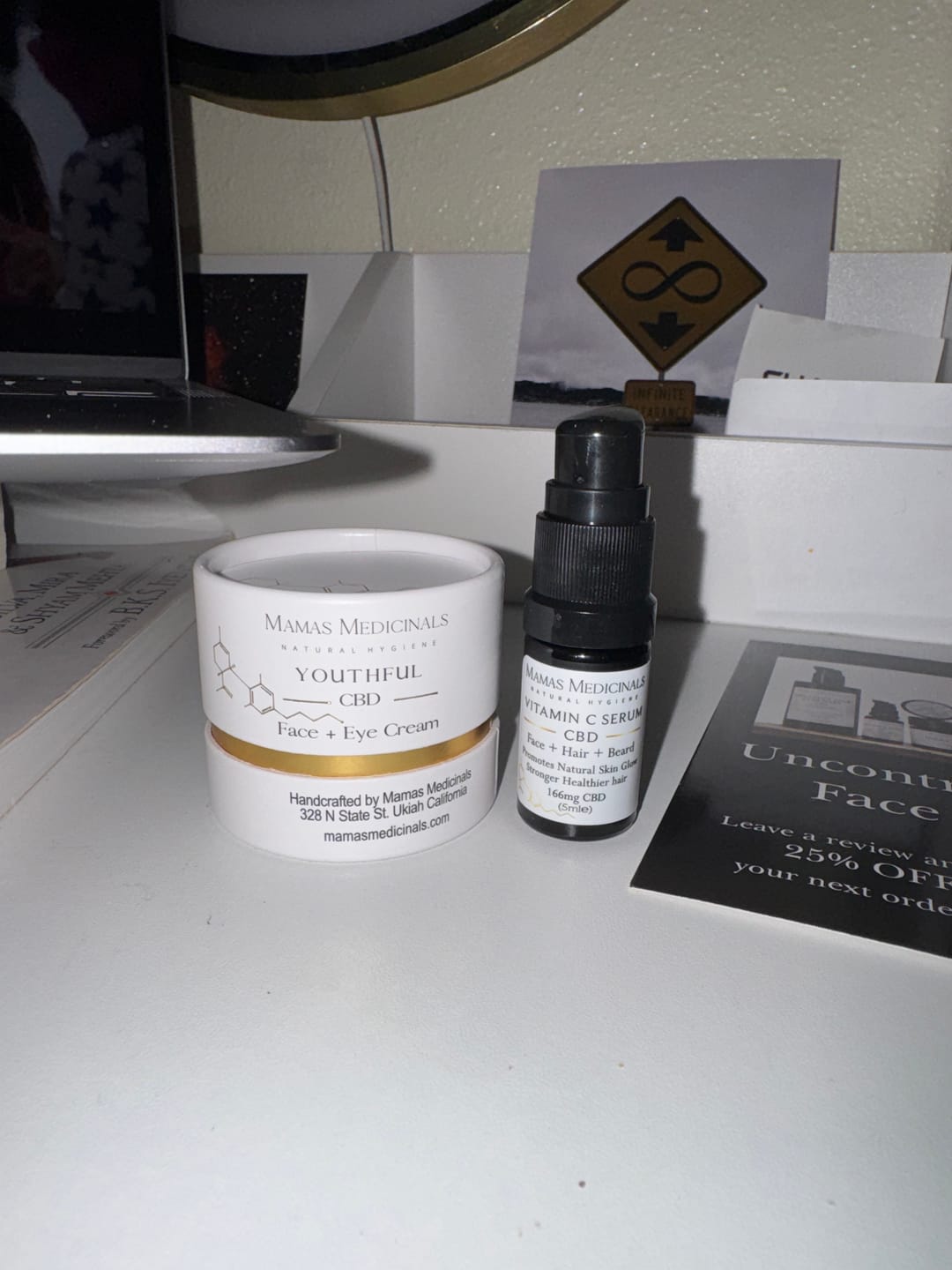 Customer photo review of Uncontroversial Face Care Bundle