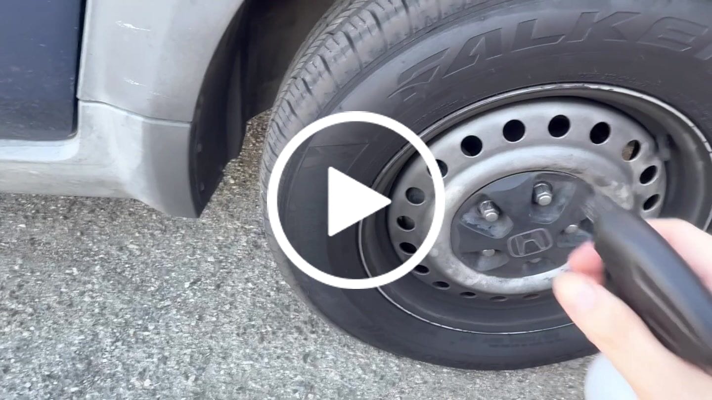 Customer video review of Tire Cleaner