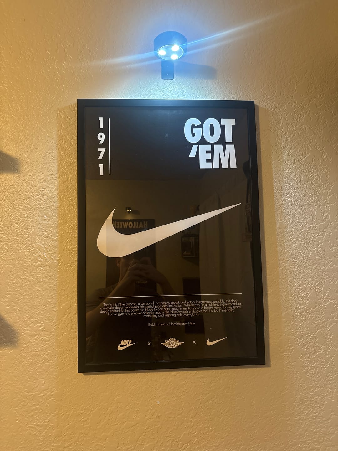 Customer photo review of Nike Founders 1971 Poster