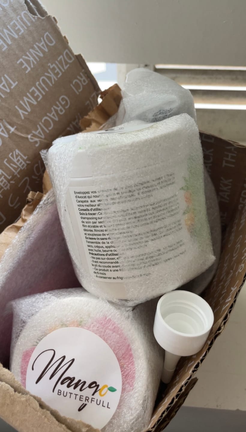 Customer photo review of Shampoing Doux POUSS
