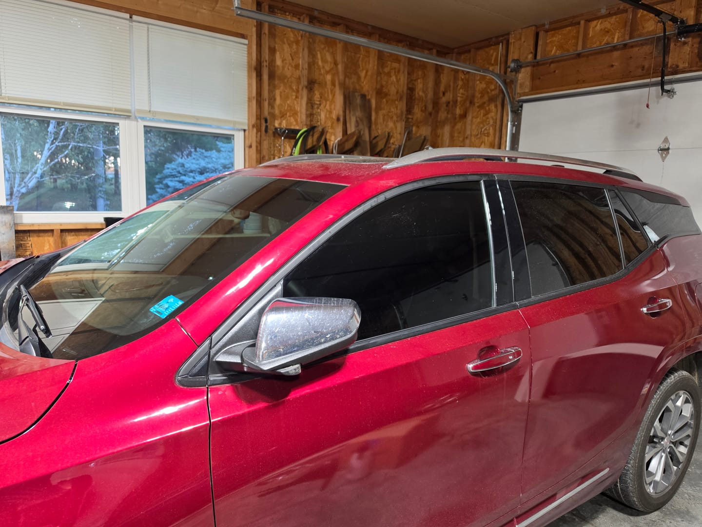 Customer photo review of Car Window Tint Film – Premium Carbon Series | RockRose | Best Seller on Amazon