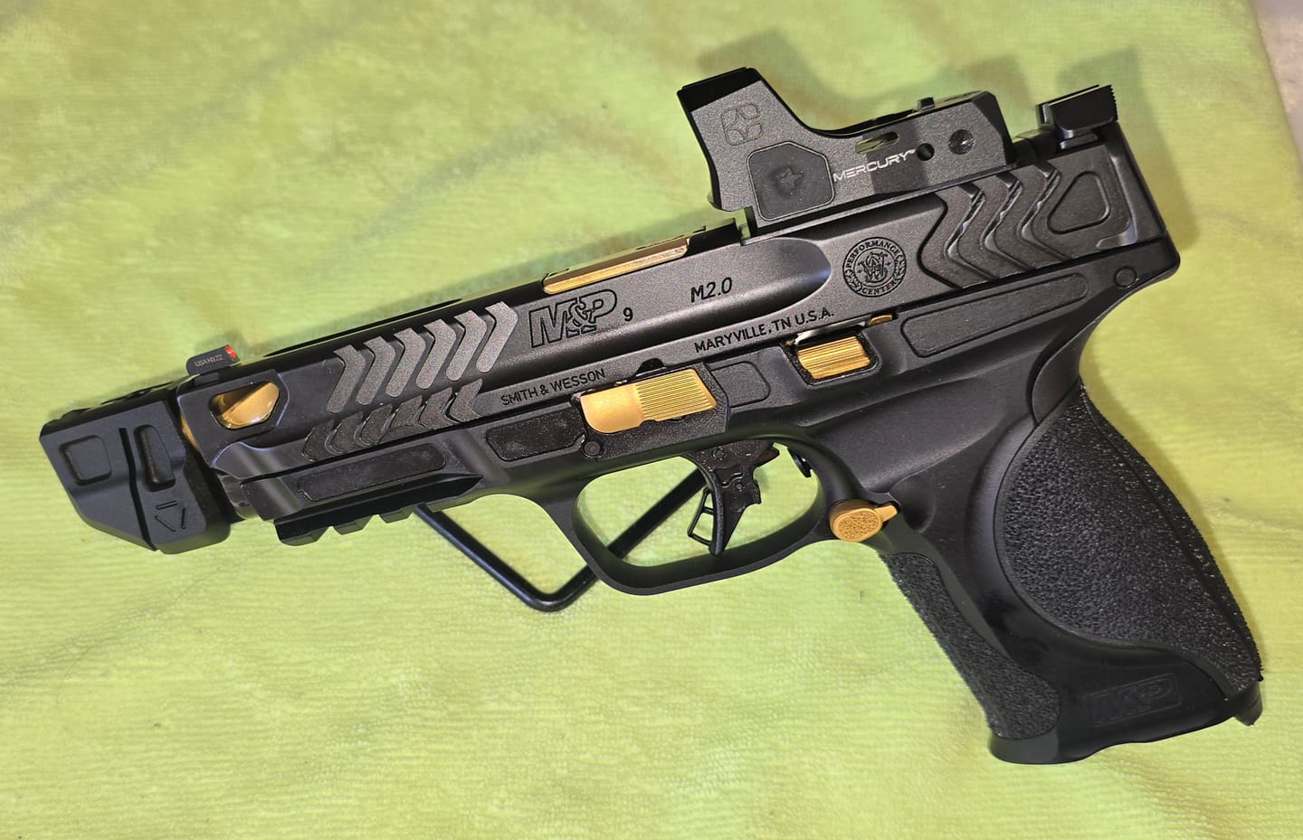 Customer photo review of MERCURY™ Reflex Sight