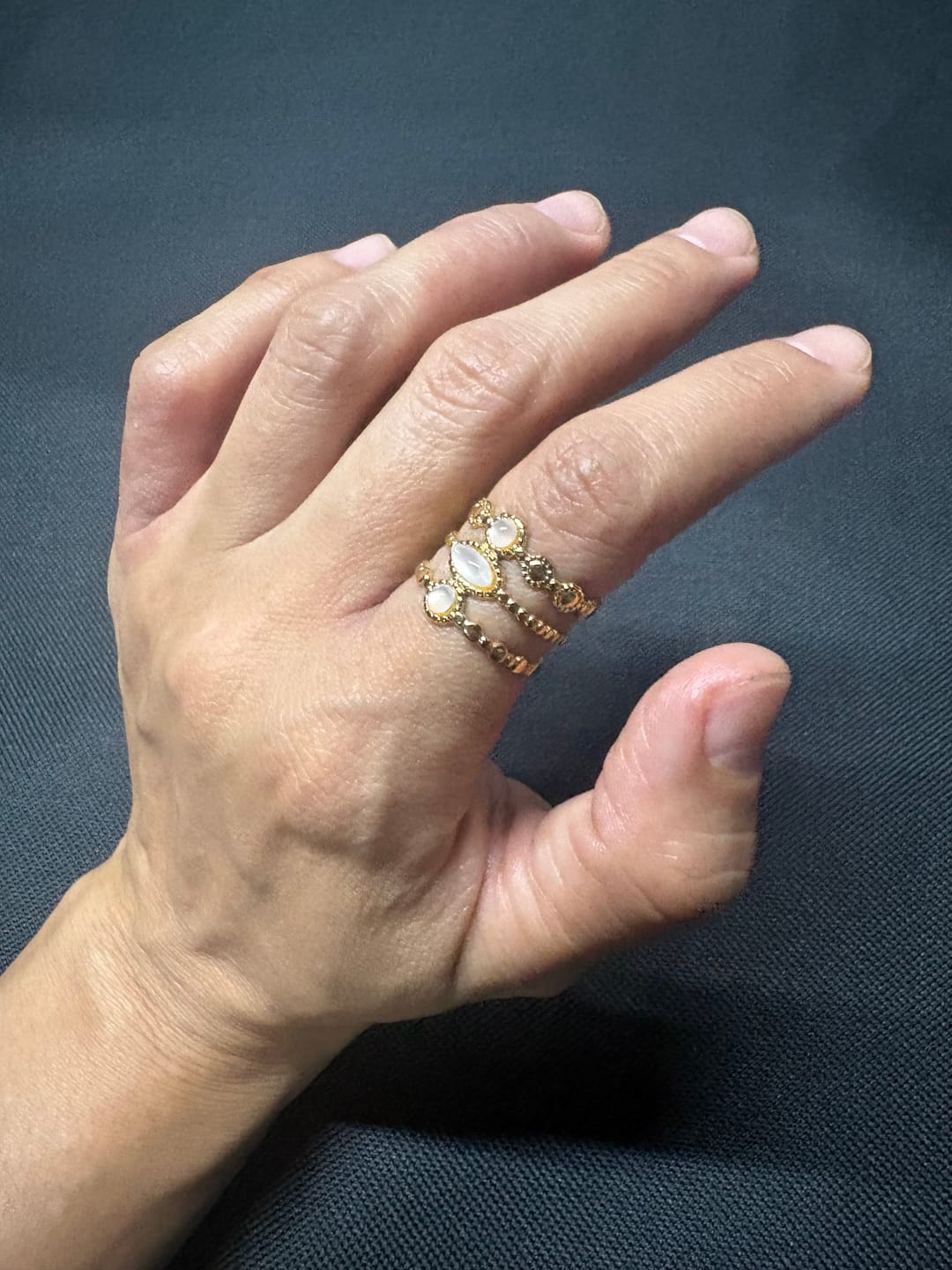 Customer photo review of Anillo Ajustable Albo