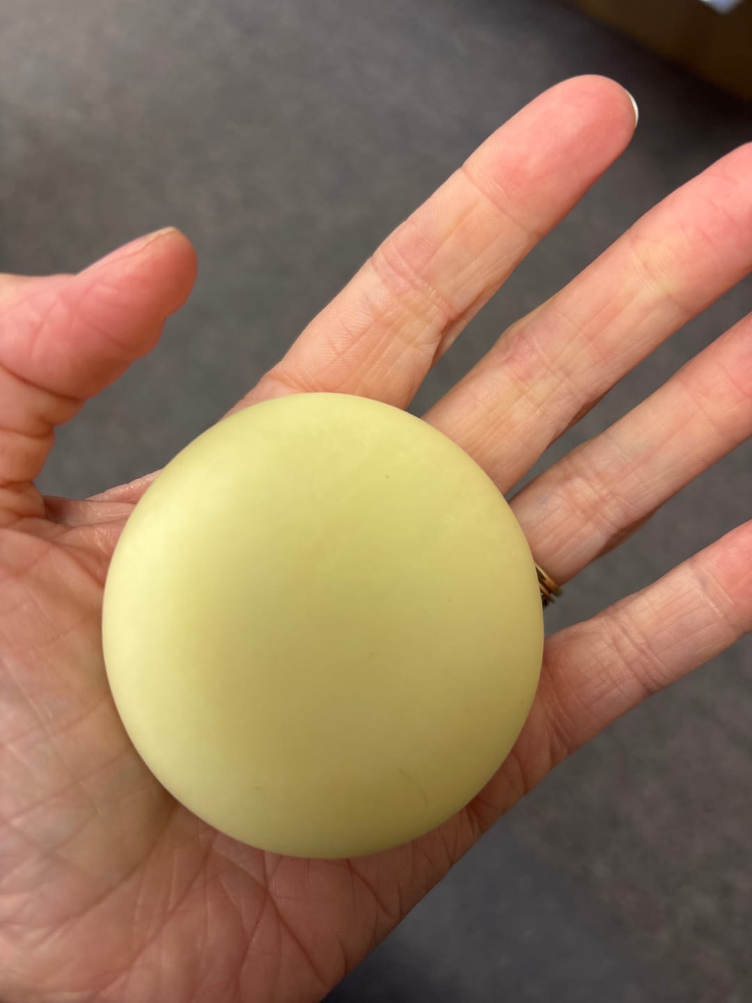 Customer photo review of Coconut Body Butter Bar