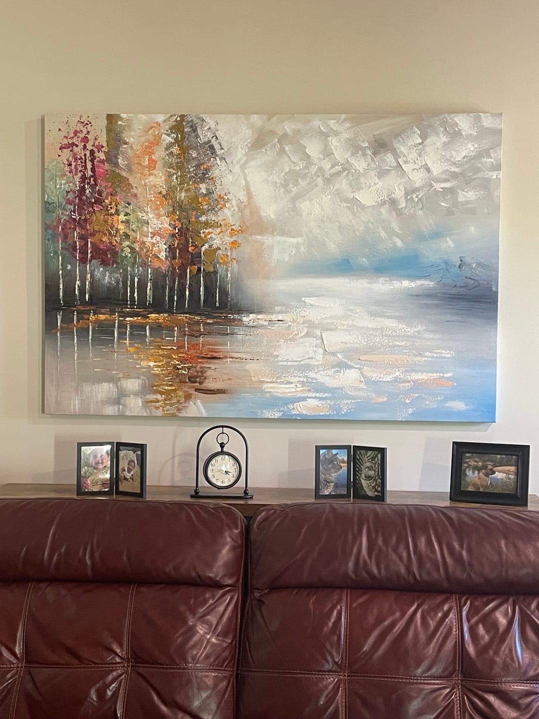 Customer photo review of Landscape Canvas Art #LCA026