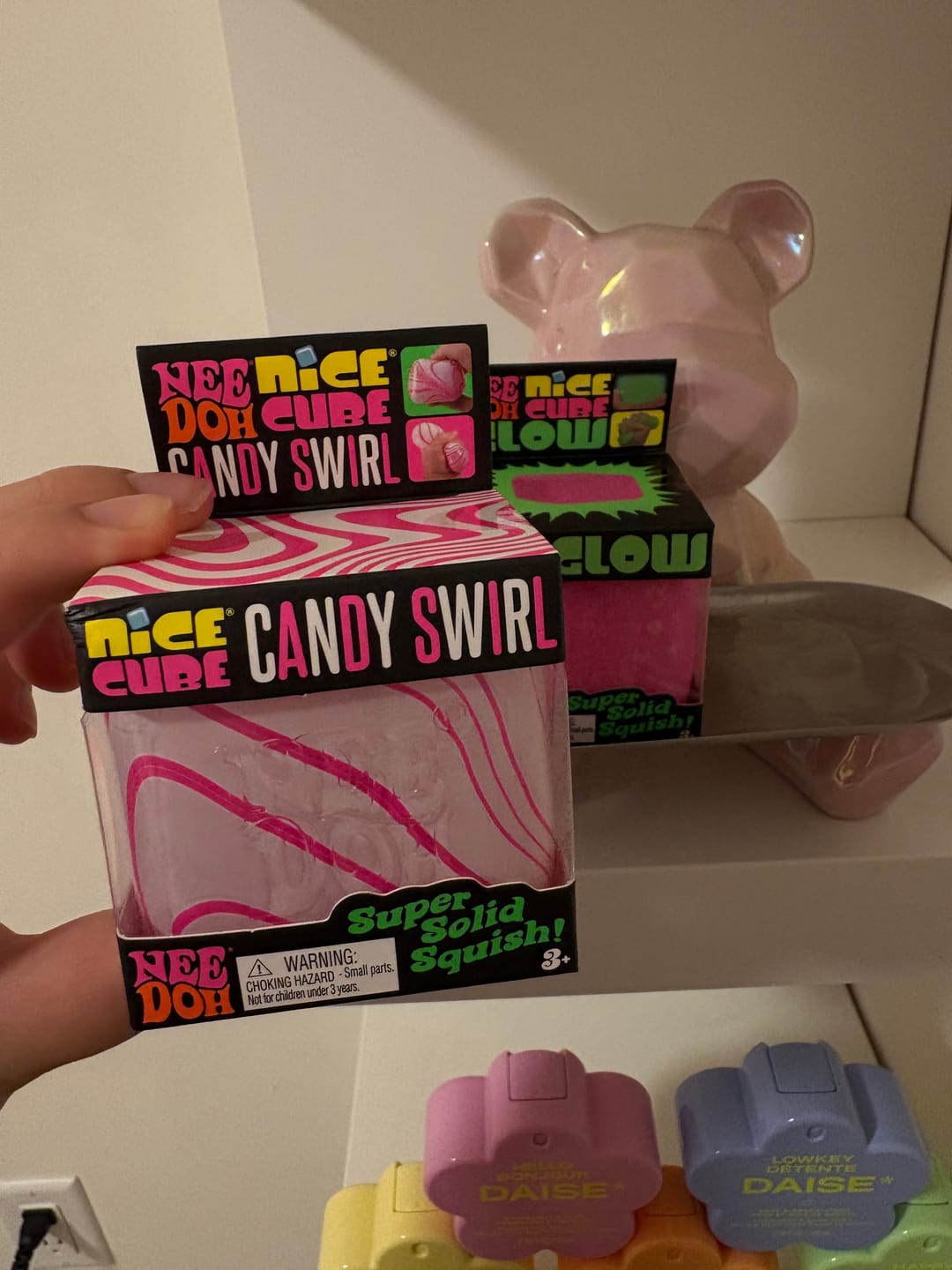 Customer photo review of Needoh Nice Cube Candy Swirl (Rare)