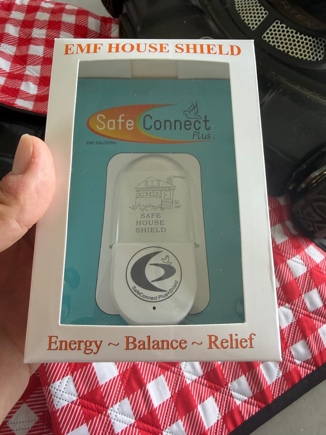 Customer photo review of EMF House Shield – Electromagnetic Field Protection for Home