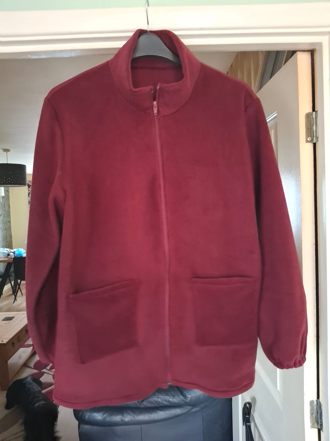 Customer photo review of Plain Anti Pill Polar Fleece Fabric