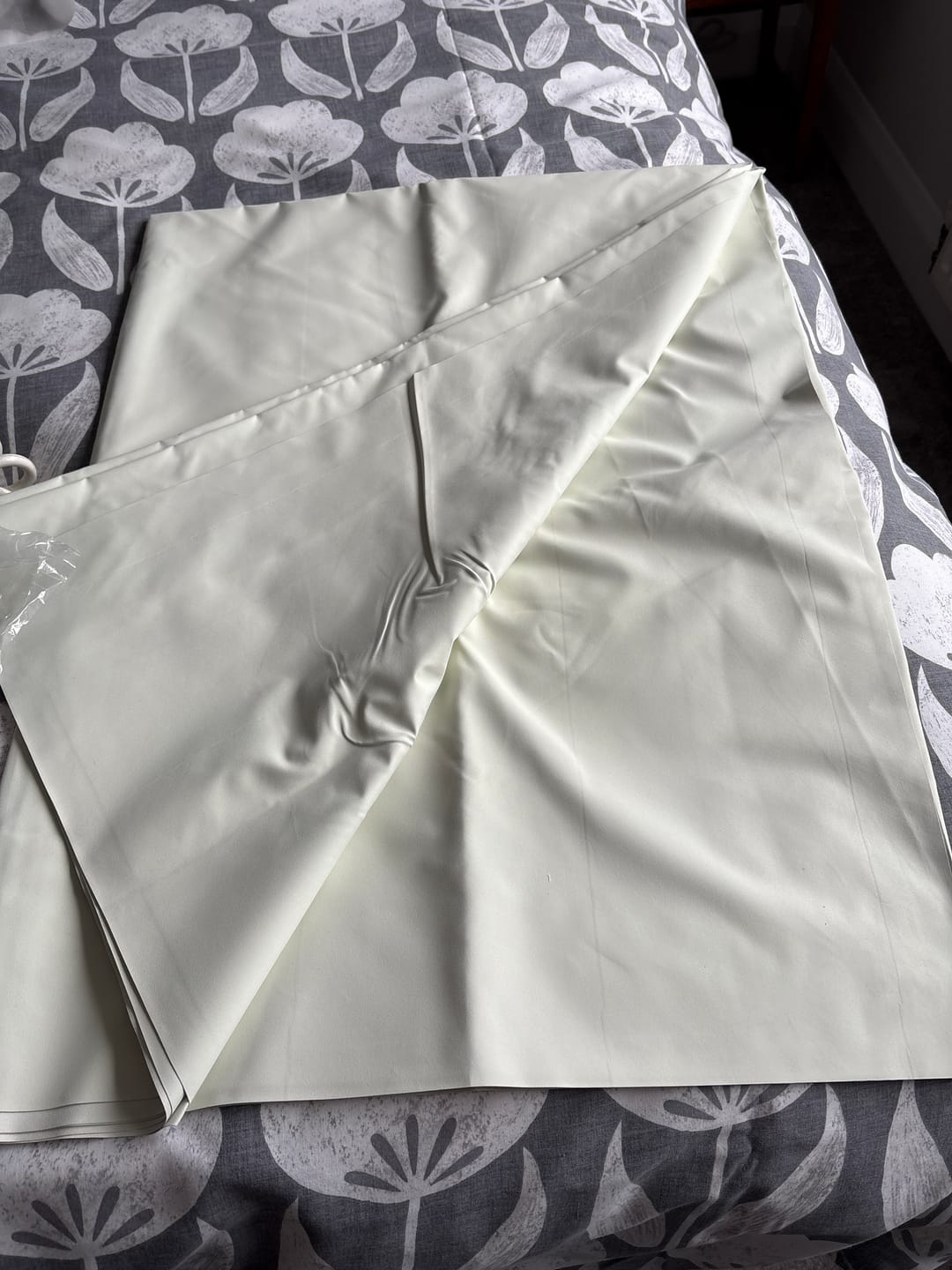 Customer photo review of Blackout Curtain Lining Fabric
