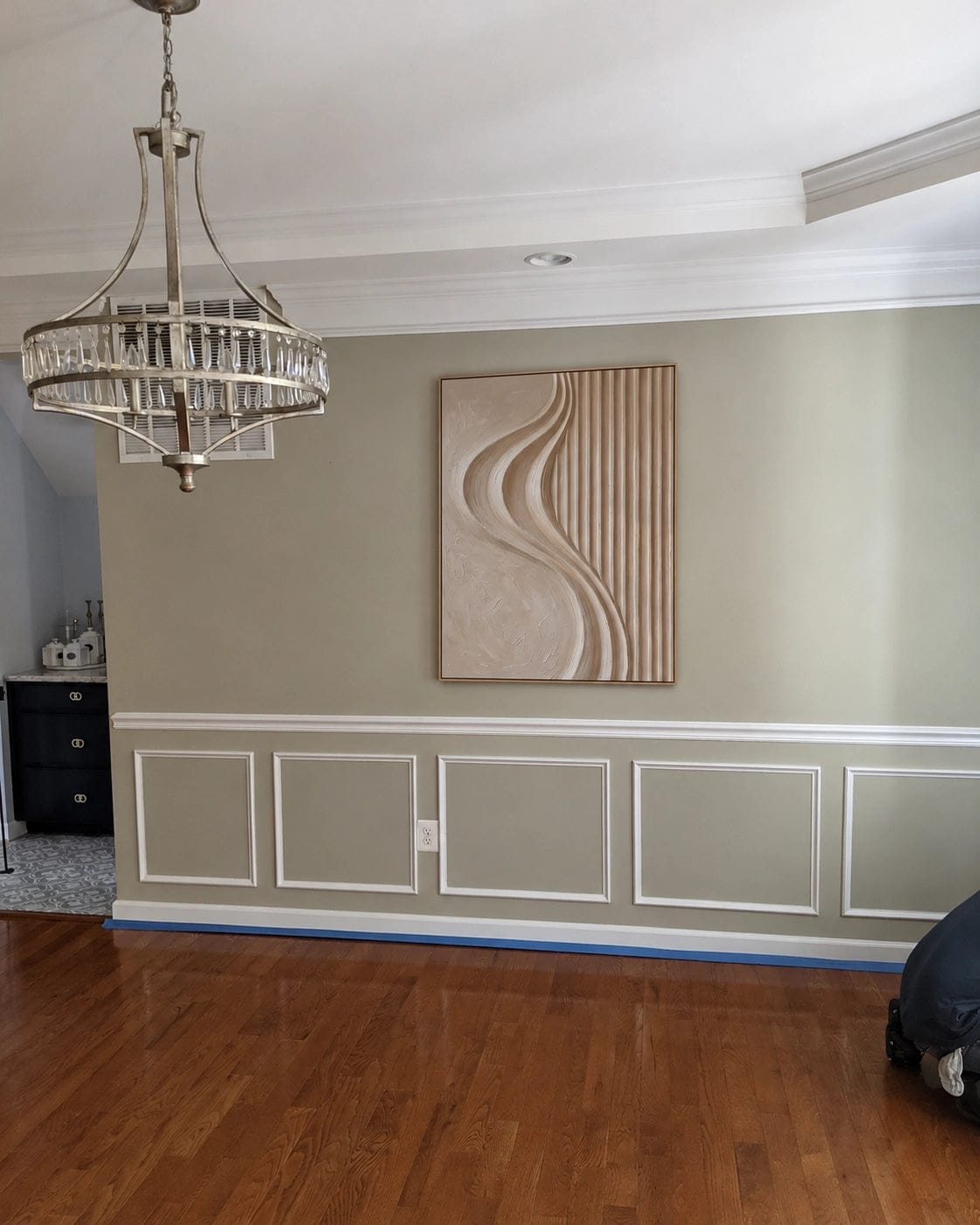 Customer photo review of Textured & Impasto Art｜Sandstone Linear Flow