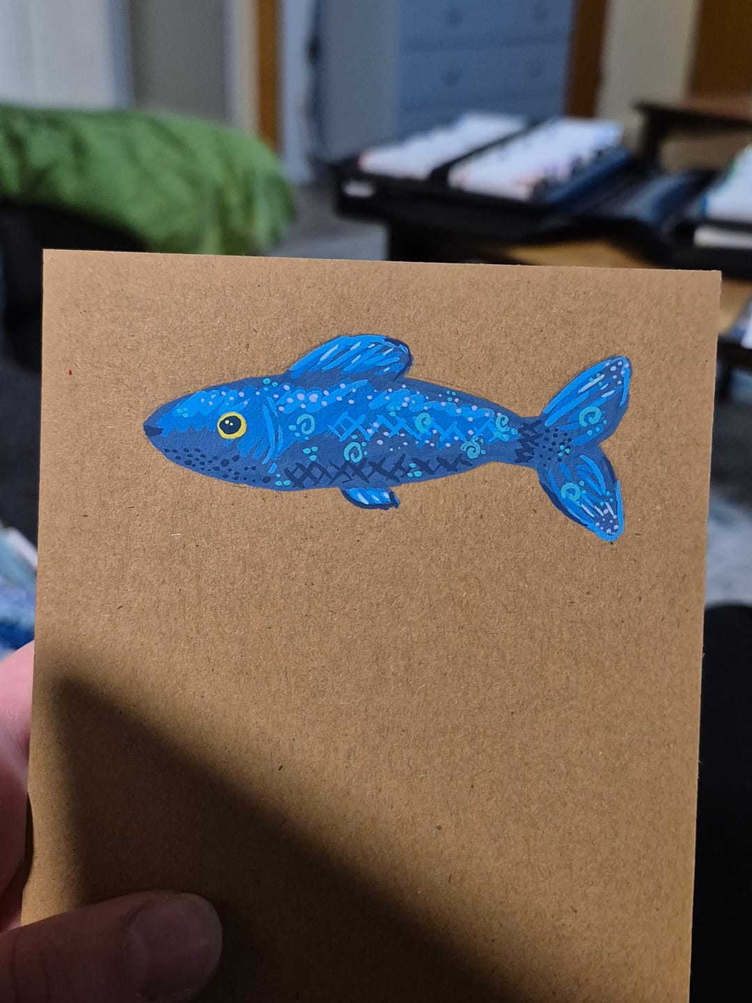 Customer photo review of Ohuhu Kahuku Series Direct-ink Acrylic Paint Markers