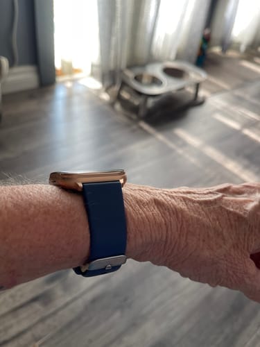 Customer photo review of Correa de la serie Azul Health