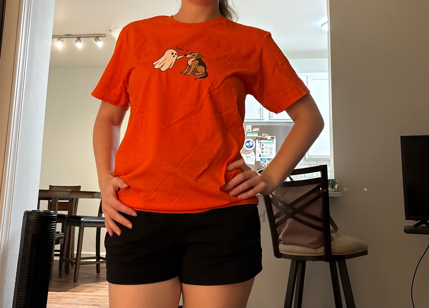 Customer photo review of Boo-p Beagle Shirt