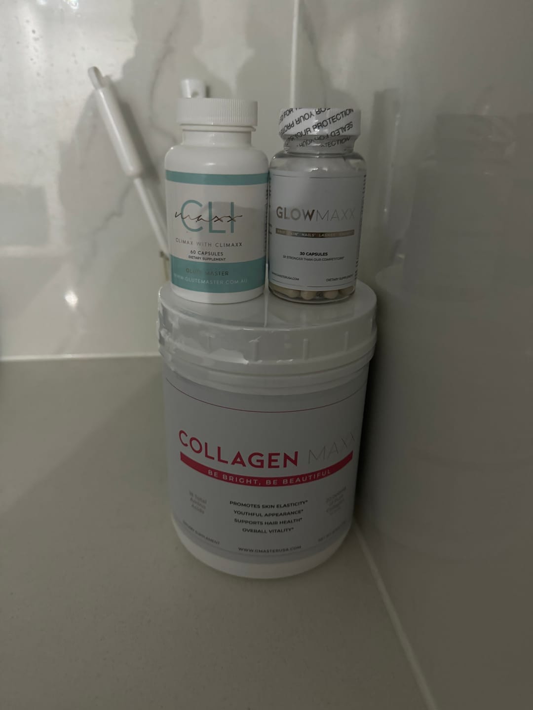Customer photo review of GLOW MAXX