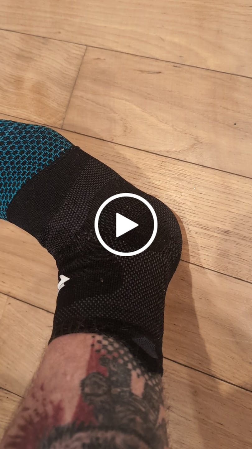 Customer video review of Maintien de Compression pour Chevilles V3