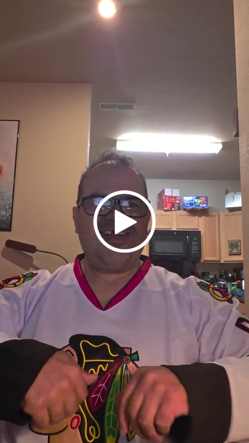 Customer video review of Eway Clark Griswold #00 Christmas Vacation Hockey Jersey (White)