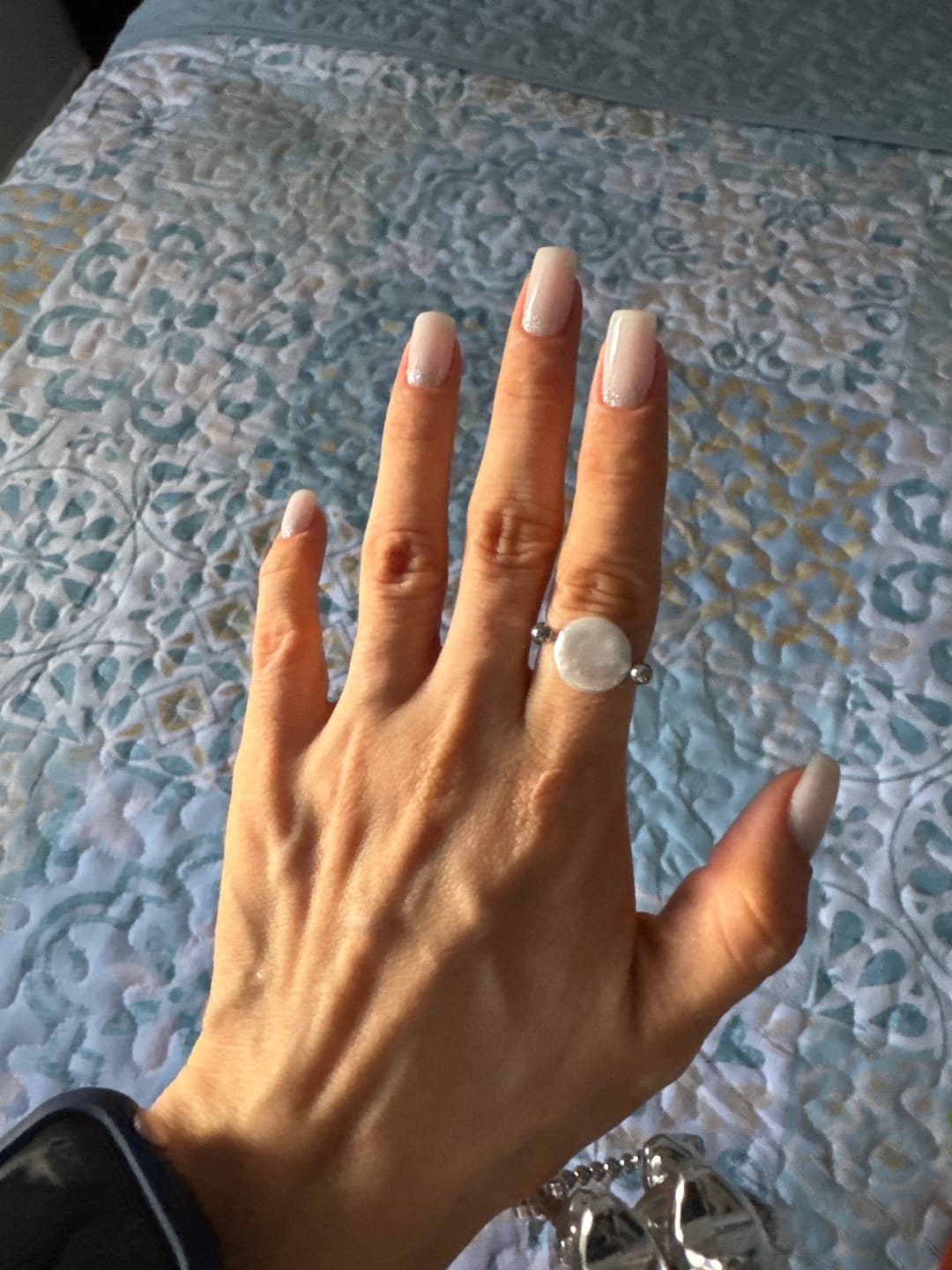 Customer photo review of Anillo Tibetano Plata