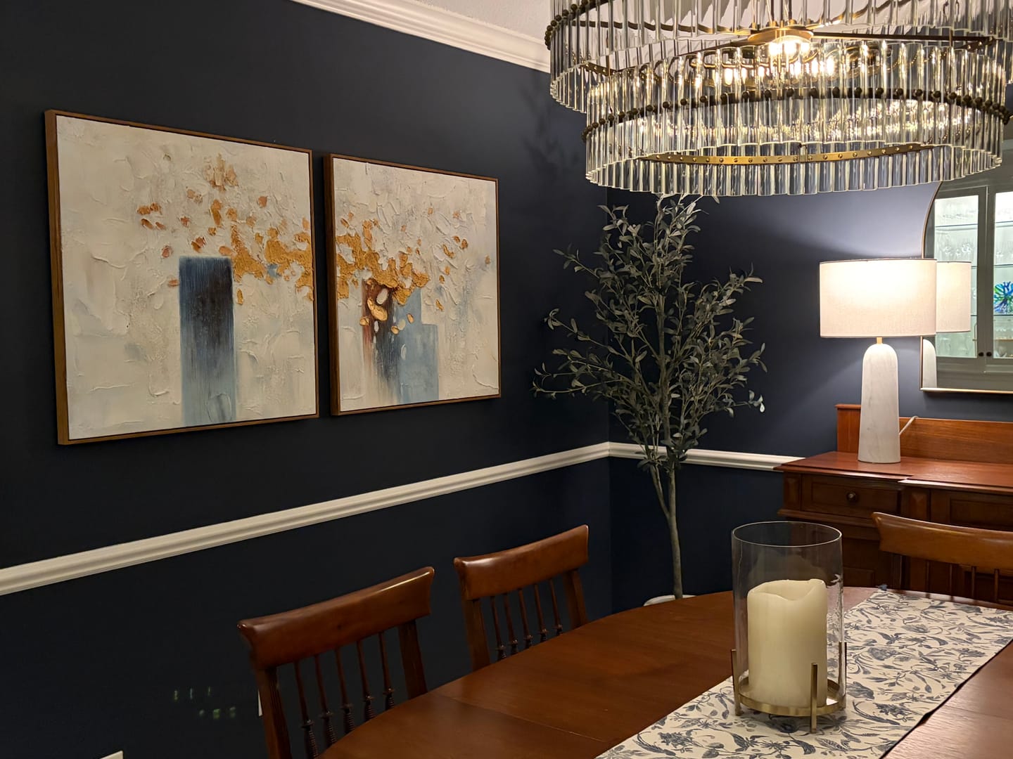 Customer photo review of Wabi-Sabi Wall Art #TX530