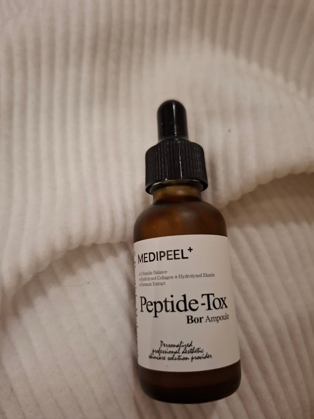 Customer photo review of Liftinga ampula ar peptīdu kompleksu Medi-Peel Peptide-Tox Bor Ampoule