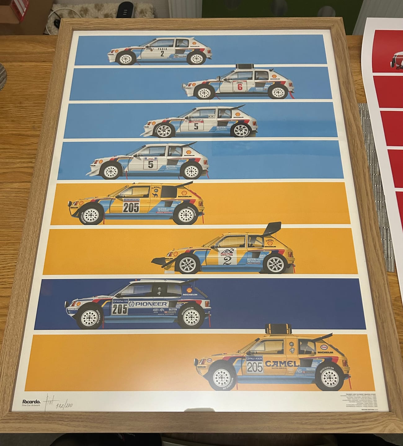 Customer photo review of Peugeot 205 T16 Short Graphic Story