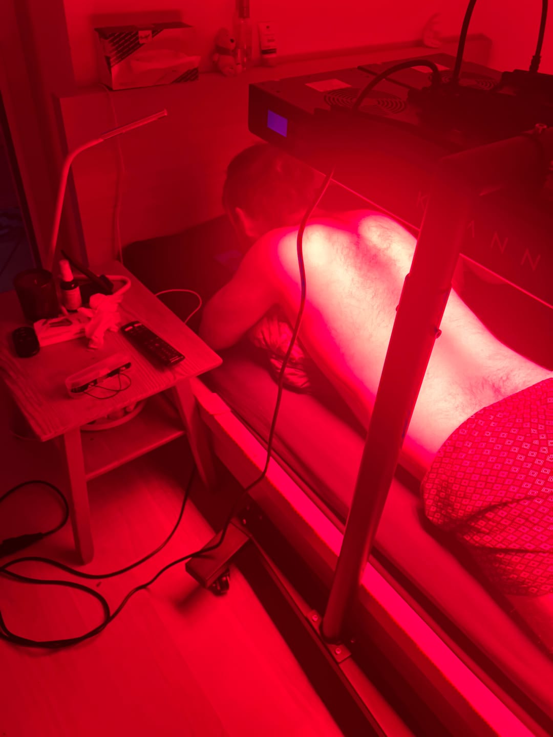 Customer photo review of Koanna® Luma1000™ – Kraftvolles, mittelgroßes Rotlicht-Panel