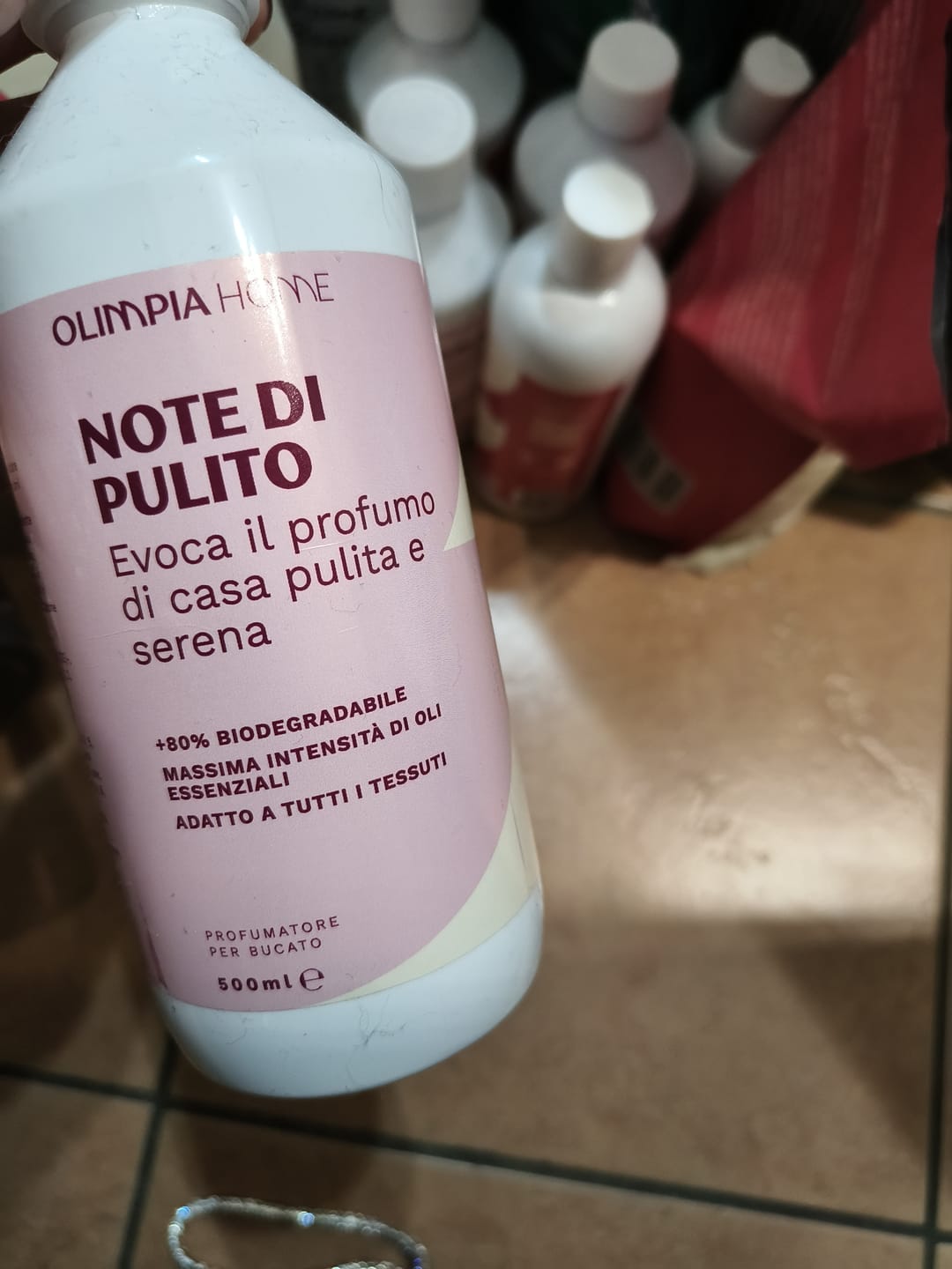 Customer photo review of Note di Pulito - Evoca il Profumo di Casa Pulita e Serena