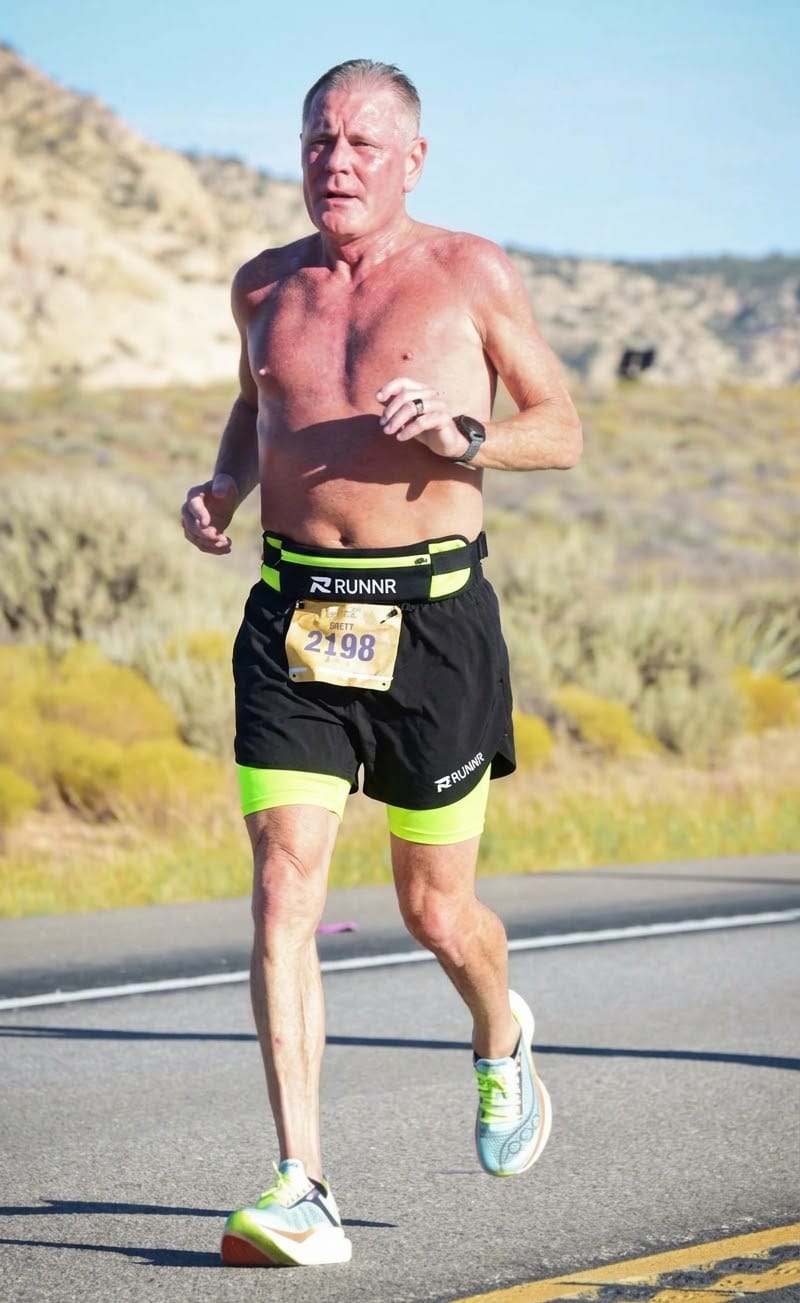 Customer photo review of RUNNR 2-in-1 Running Shorts