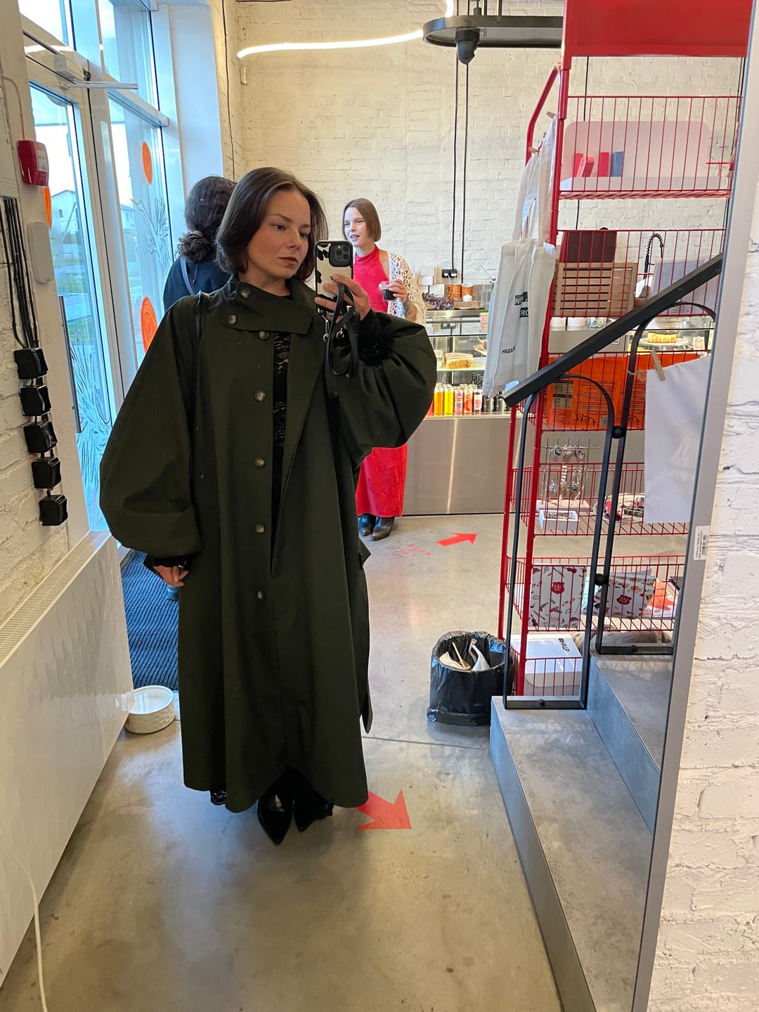 Customer photo review of Тренч «Bubble»