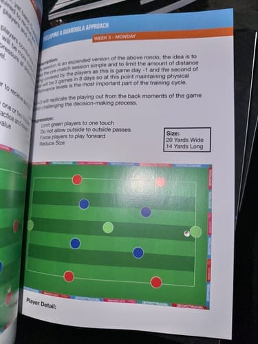 Customer photo review of Developing a Guardiola Approach