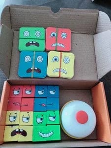 Customer photo review of Rubik Emoji Oyun Seti