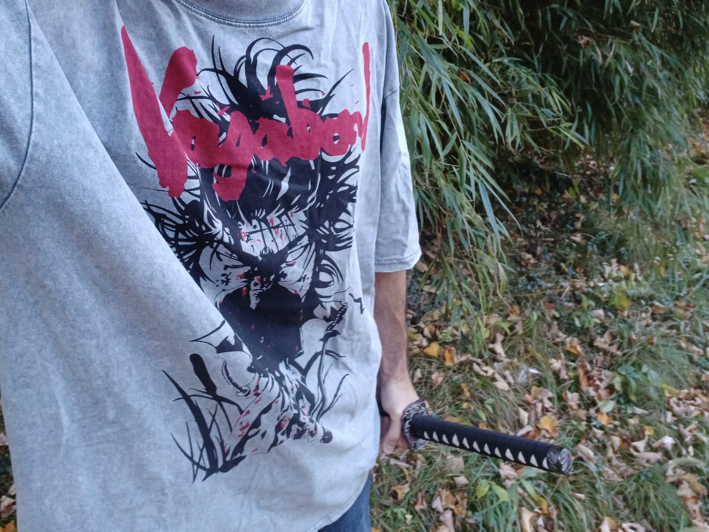 Customer photo review of SAMURAI VINTAGE OVERSIZE TEE