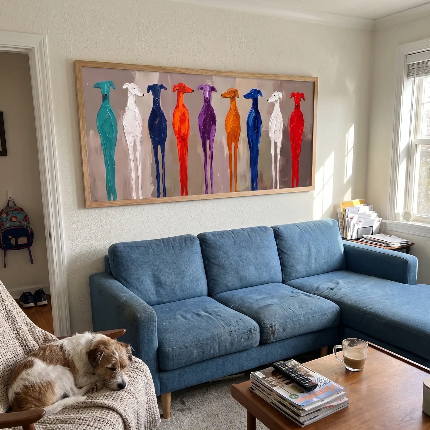 Customer photo review of Animal Art Birds in Painted Rhythm #AN415