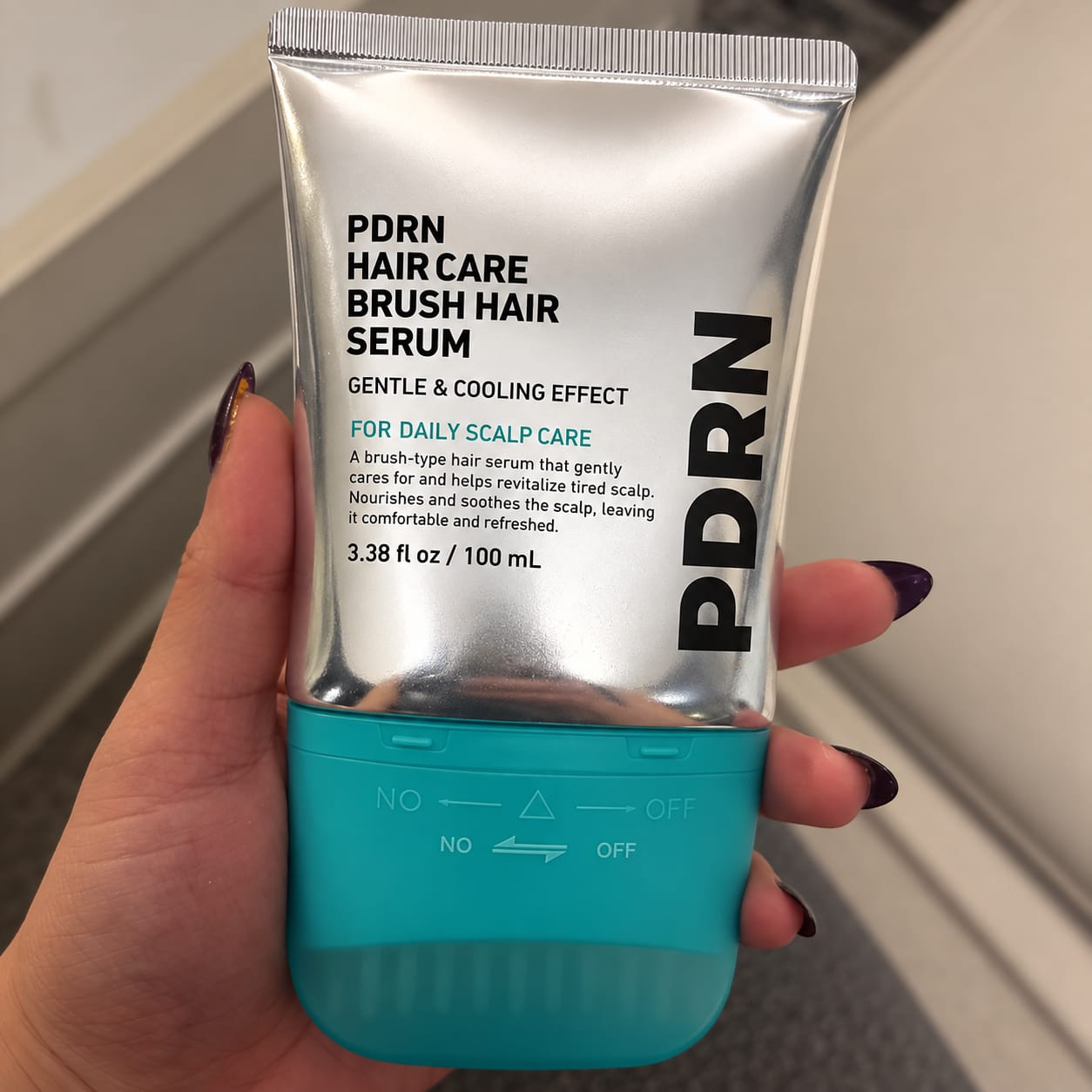 Customer photo review of Verana Glow Sérum con Cepillo para el Cuero Cabelludo
