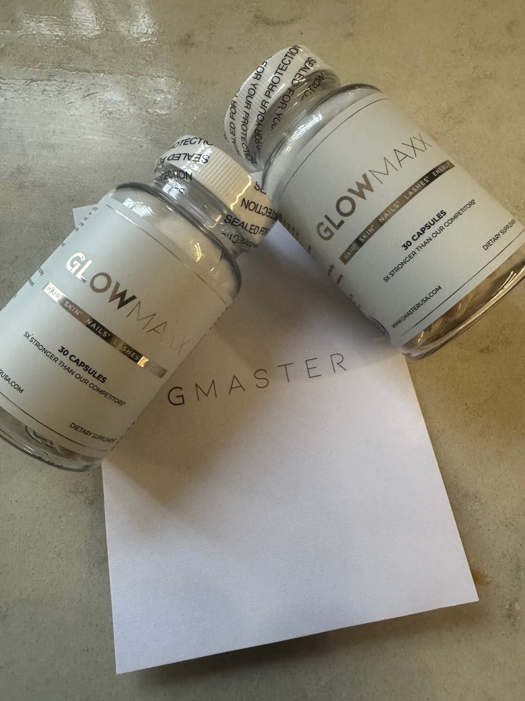 Customer photo review of GLOW MAXX
