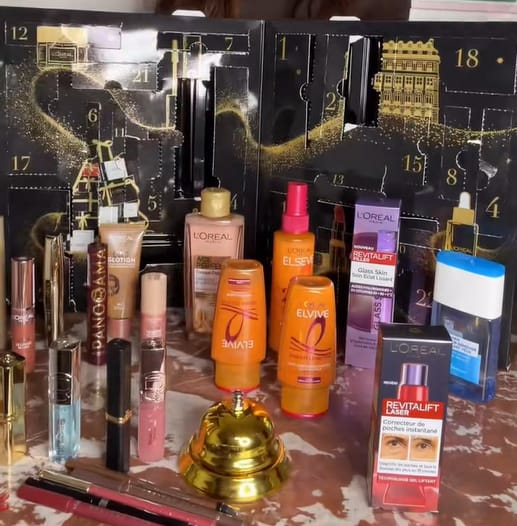 Customer photo review of Calendrier L'Oréal