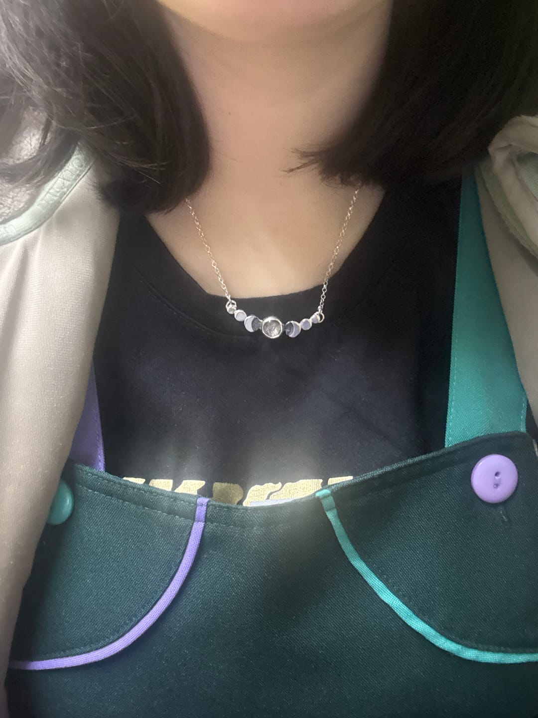 Customer photo review of Collar Fases Very Moon Caleidoscopio