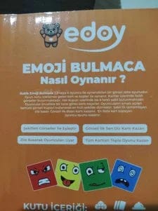 Customer photo review of Rubik Emoji Oyun Seti