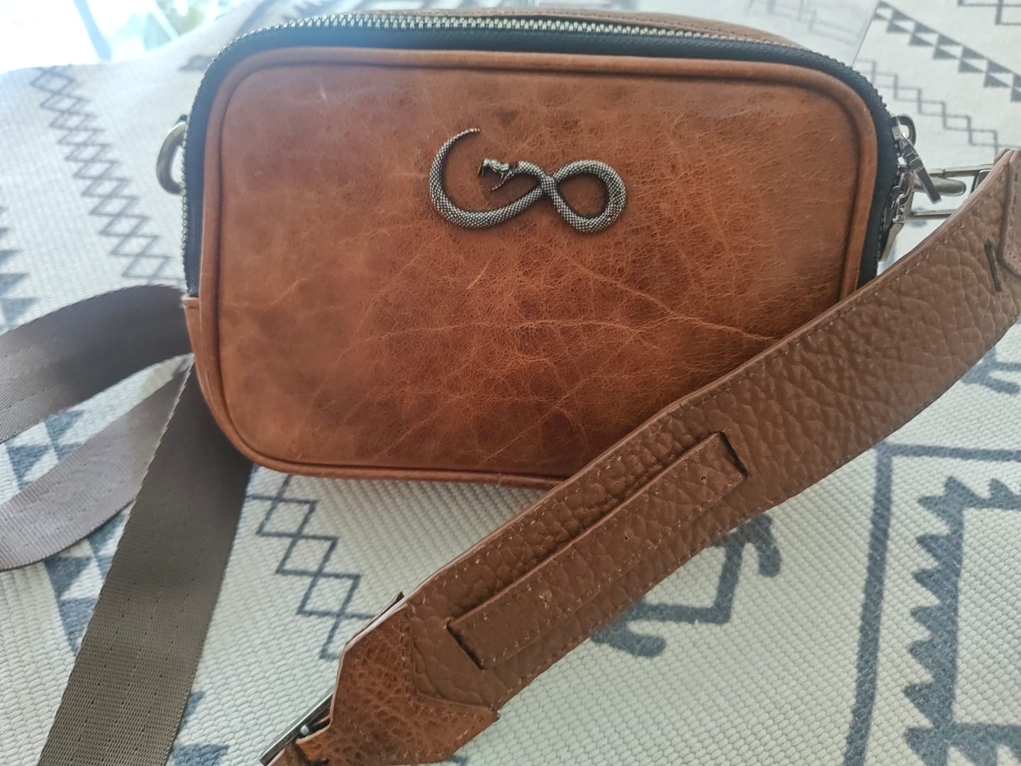 Customer photo review of Documentera Mini - Rusted Bison
