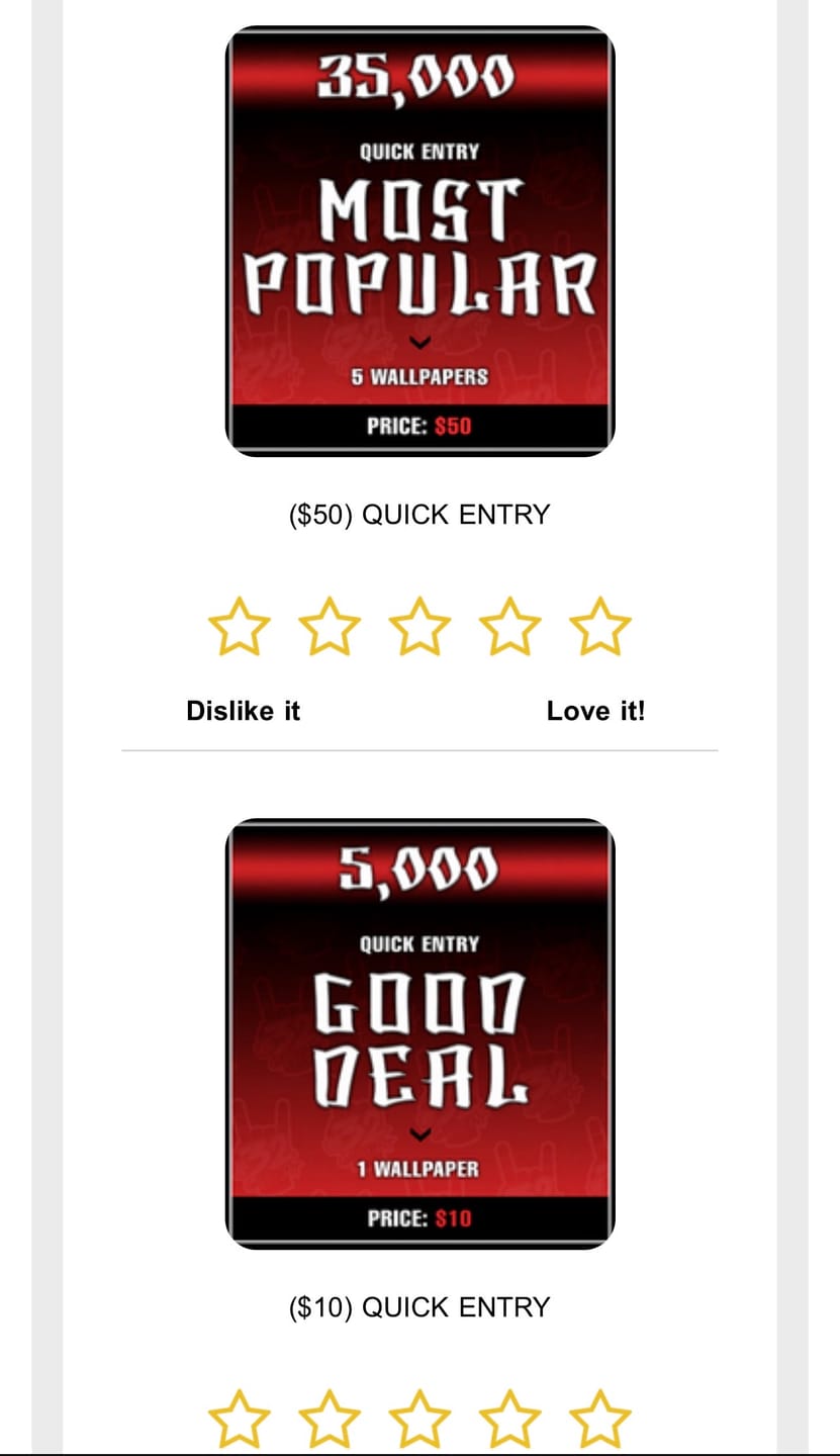 Customer photo review of ($10) QUICK ENTRY