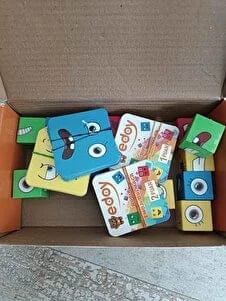 Customer photo review of Rubik Emoji Oyun Seti