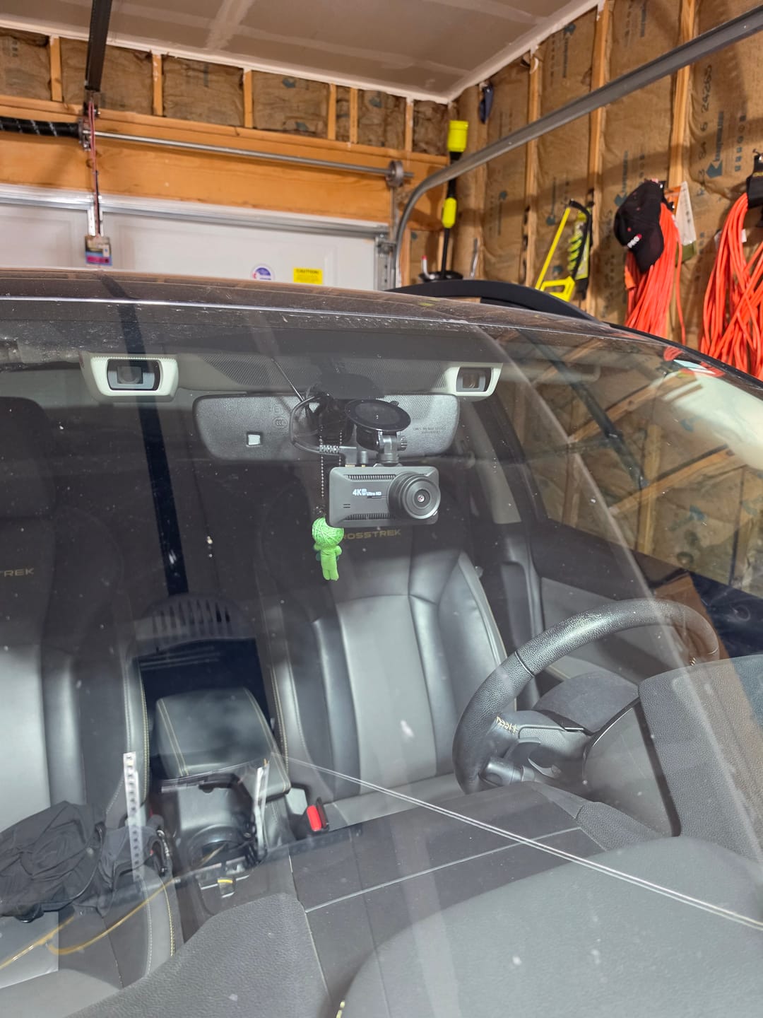Customer photo review of 4K Dash Cam Pro – Ultra HD recording with front/rear cameras, night vision, and 24/7 monitoring