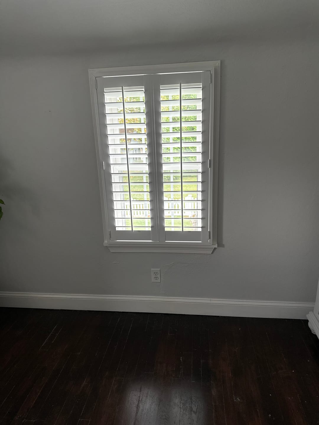 Customer photo review of Economy Polyresin Plantation Shutter