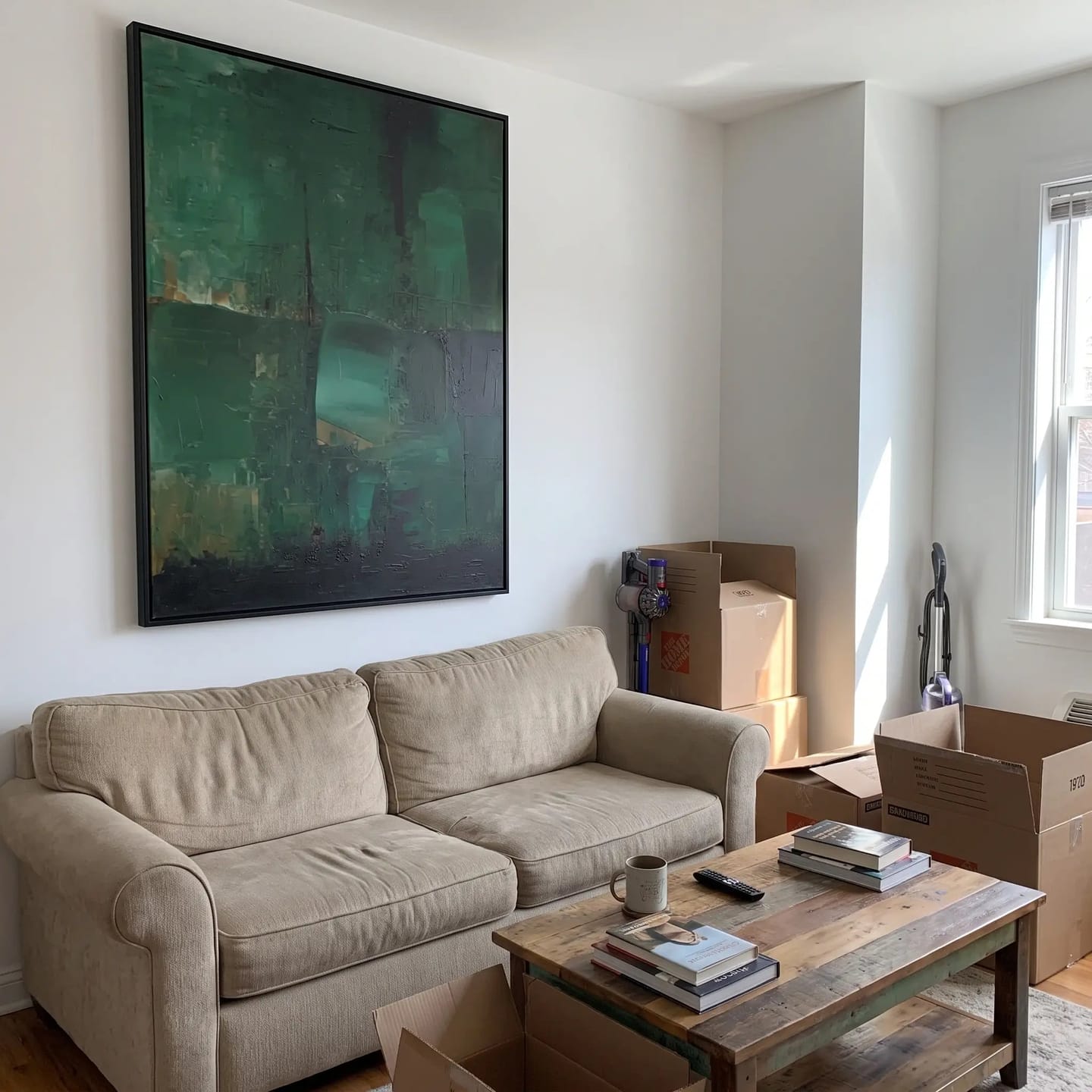 Customer photo review of Abstract Quiet Layers #AB004