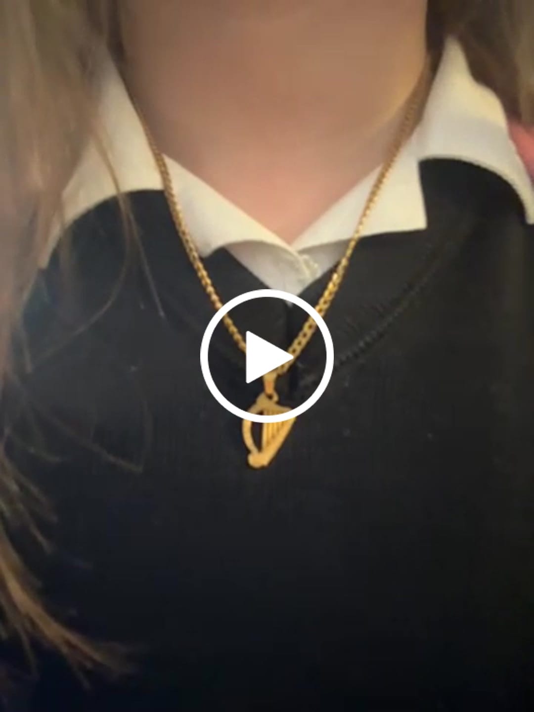 Customer video review of Harp Necklace