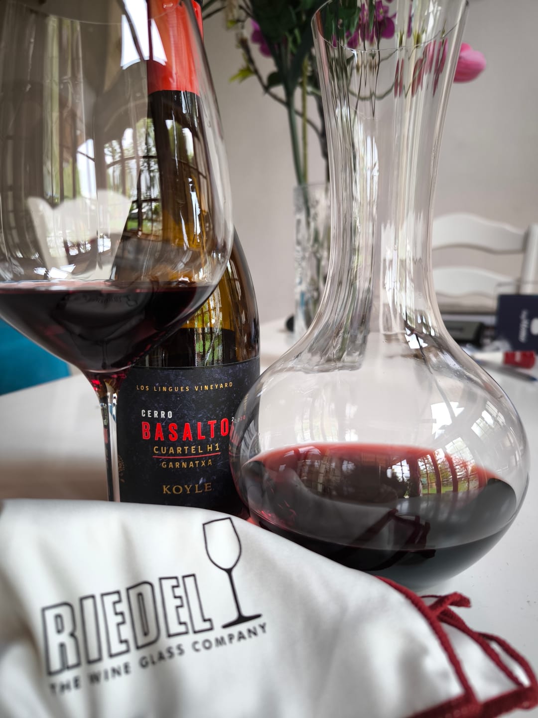 Customer photo review of Paño Para Limpiar Copas Riedel
