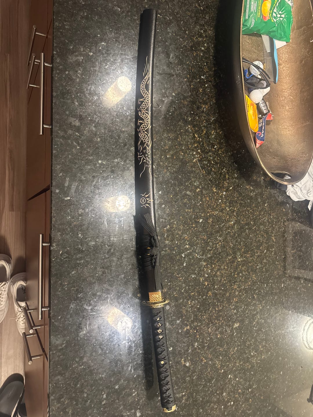 Customer photo review of Custom Your Own Katana
