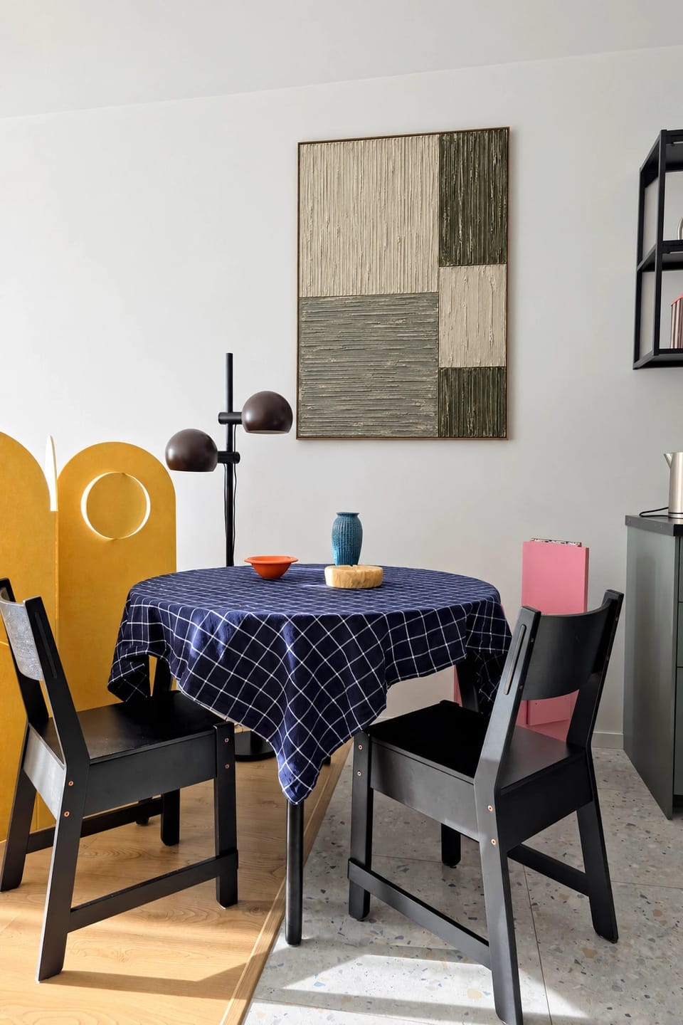 Customer photo review of Textured & Impasto Art｜Olive Texture Grid