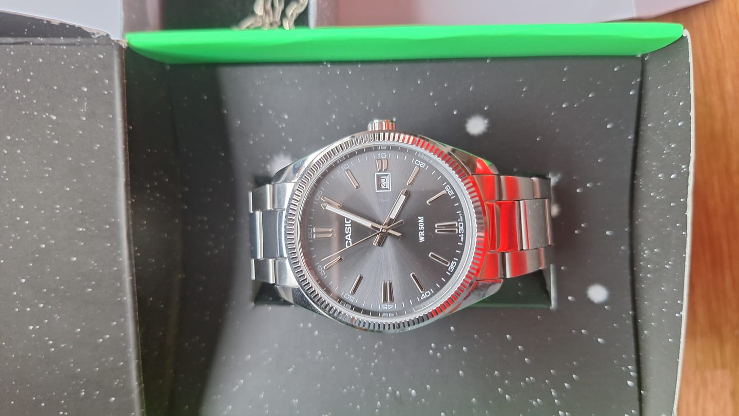 Customer photo review of Reloj Casio Análogo MTP-1302D-1A1V Negro 38,5mm