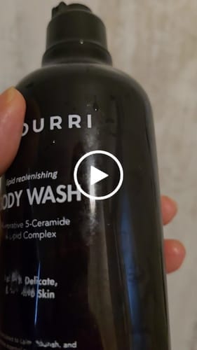 Customer photo review of Nourri Lipid Replenishing Body Wash
