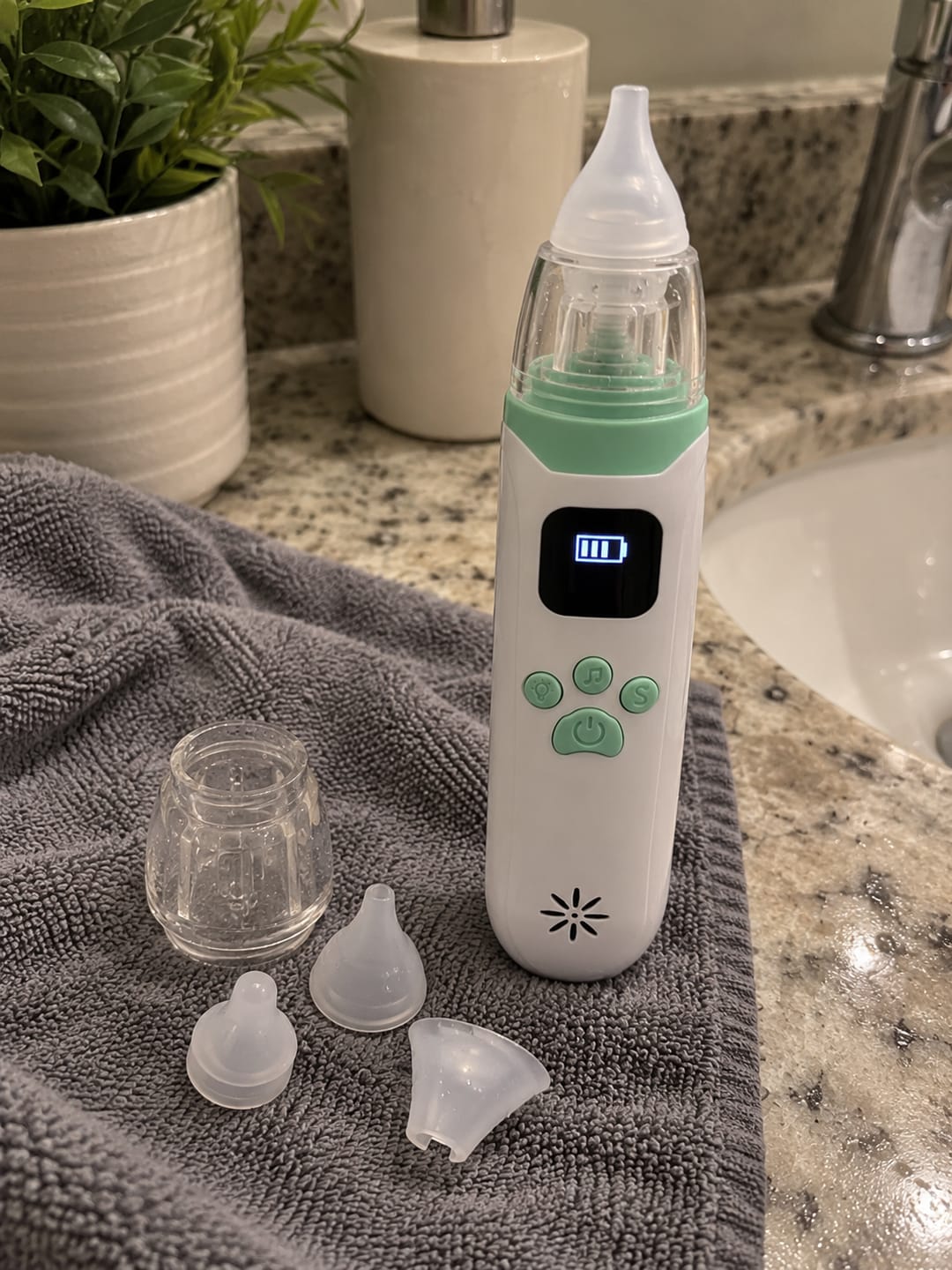 Customer photo review of BubClear Electric Nasal Aspirator